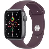 Apple Sport Band Apple Watch Series 1 t/m 11 / SE / Ultra (44/45/46/49 mm) - Dark Cherry