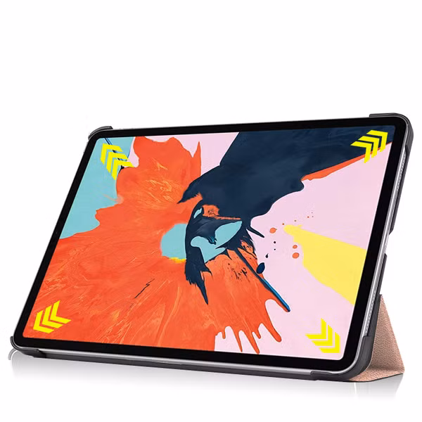 imoshion Trifold Bookcase Apple iPad Air 11 inch (2025) M3 / (2024) M2 / Air 5 (2022) / Air 4 (2020) - Rosé Goud
