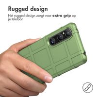 imoshion Rugged Shield Backcover Sony Xperia 1 V - Donkergroen