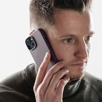 Accezz Leather Back Cover with MagSafe Apple iPhone 17 Pro Max - Heath Purple