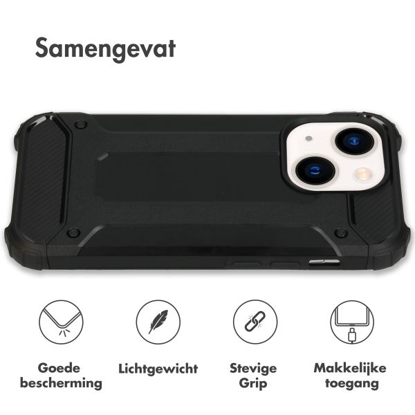 imoshion Rugged Xtreme Backcover iPhone 14 Pro - Zwart