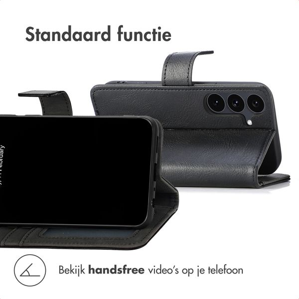 imoshion Luxe Bookcase Samsung Galaxy S26 FE - Zwart