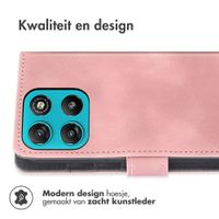 imoshion Bookcase met koord Motorola Moto G77 - Roze