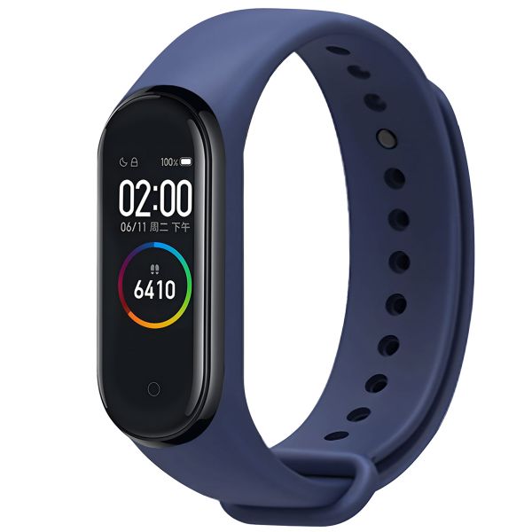 imoshion Siliconen bandje Xiaomi Mi Band 3 / 4 - Donkerblauw