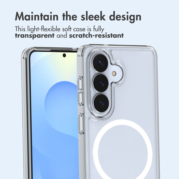 imoshion Protective Back Cover with MagSafe Samsung Galaxy S26 Plus - Transparent