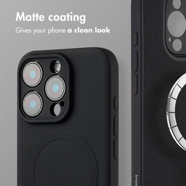 imoshion Colour Back Cover with MagSafe Apple iPhone 16 Pro Max - Black