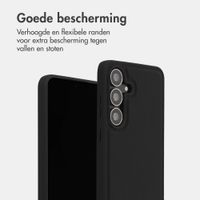 Accezz Edge Backcover met MagSafe Samsung Galaxy S25 FE - Zwart