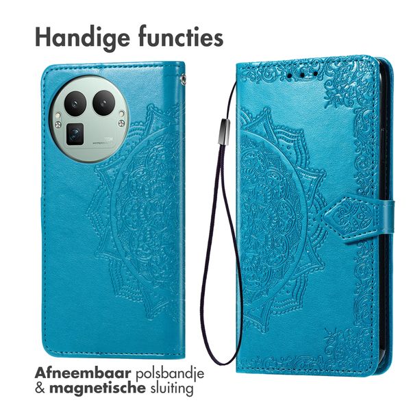 imoshion Mandala Bookcase Realme GT 8 Pro - Turquoise