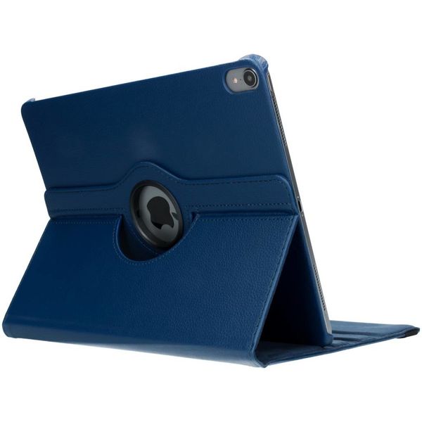 360° Draaibare Bookcase iPad Pro 12.9 (2018) - Blauw