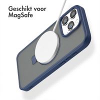Accezz Ring Stand Backcover met MagSafe Apple iPhone 16 Pro Max - Blauw