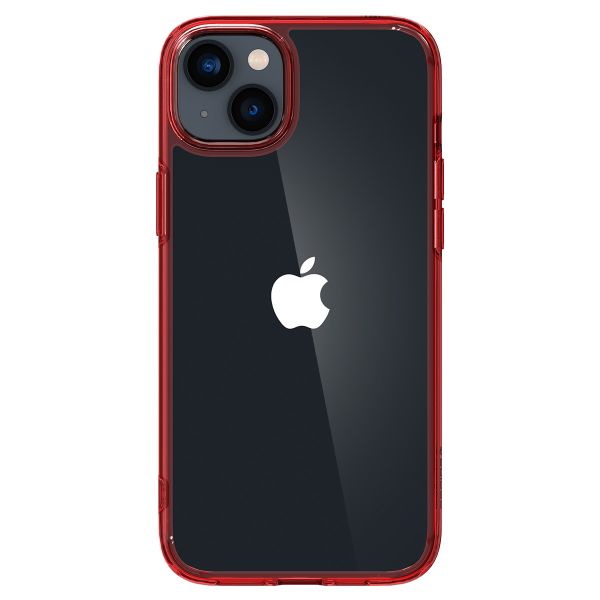 Spigen Ultra Hybrid Backcover iPhone 14 - Rood