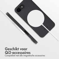 Accezz MagSafe Kevlar® Backcover Apple iPhone 17e / 16e - Zwart