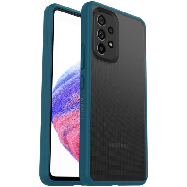 OtterBox React Backcover Samsung Galaxy A53 - Transparant / Blauw