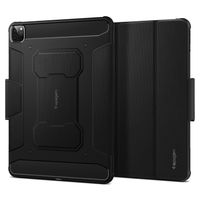 Spigen Rugged Armor Pro Bookcase iPad Pro 12.9 (2022) / Pro 12.9 (2021) - Zwart