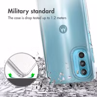 Accezz Xtreme Impact Backcover Motorola Moto G52 / G82 - Transparant