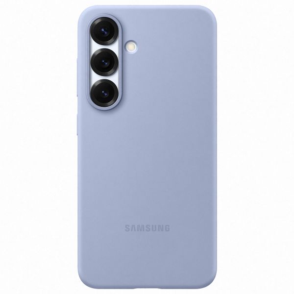 Samsung Originele Silicone Backcover Samsung Galaxy S25 - Lichtblauw