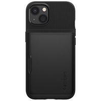 Spigen Slim Armor CS Backcover Apple iPhone 13 - Zwart