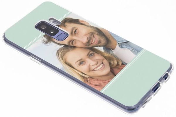 Ontwerp je eigen Samsung Galaxy S9 Plus gel hoesje - Transparant