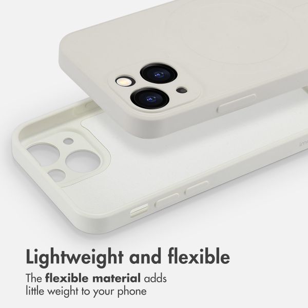 imoshion Colour Back Cover with MagSafe Apple iPhone 13 Mini - Beige