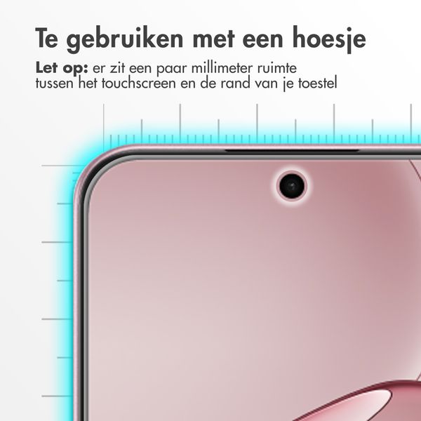 Accezz Gehard Glas Screenprotector Oppo A6 Pro (5G)