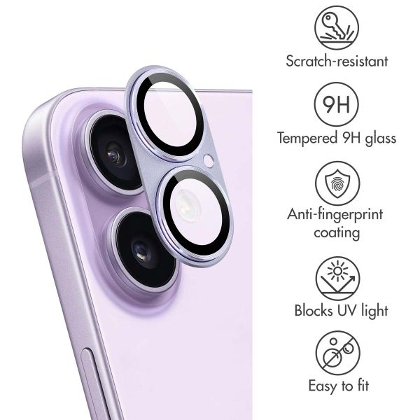 imoshion Camera Protector Glass 2-pack Apple iPhone 17 - Lavender