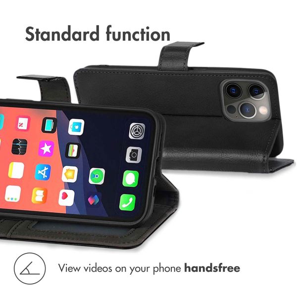 imoshion Luxury Bookcase Apple iPhone 13 Pro Max - Black