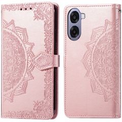 imoshion Mandala Bookcase Oppo A6x (4G/5G) - Rose Gold