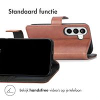imoshion Luxe Bookcase Samsung Galaxy A27 (5G) - Bruin