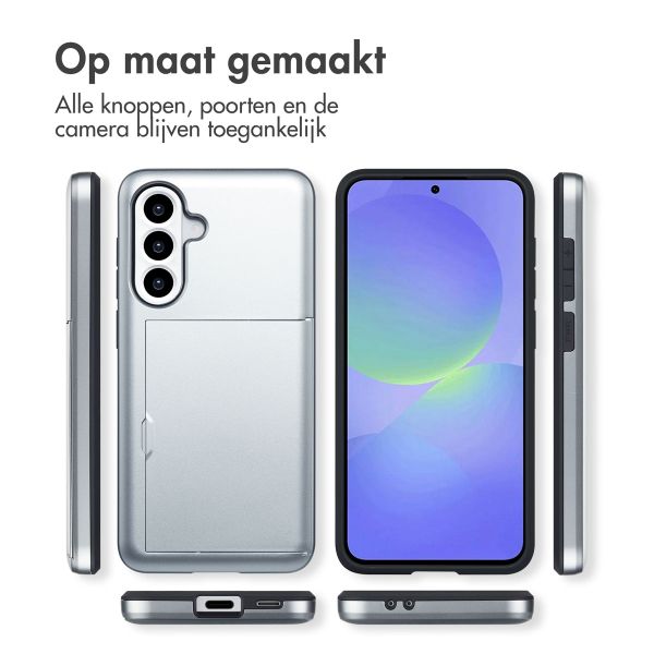 imoshion Backcover met pasjeshouder Samsung Galaxy A36 / A56 - Grijs