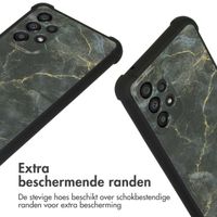 imoshion Design hoesje met koord Samsung Galaxy A33 - Black Marble