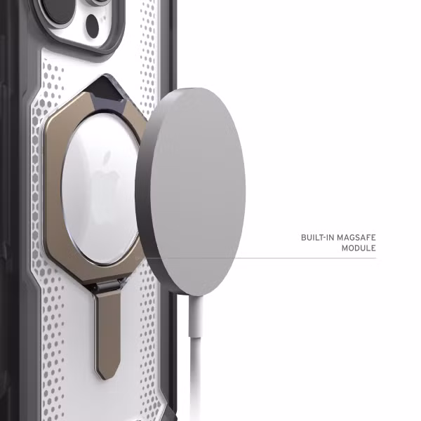 UAG Plasma XTE Backcover MagSafe Apple iPhone 16 Pro - Ash / Titanium