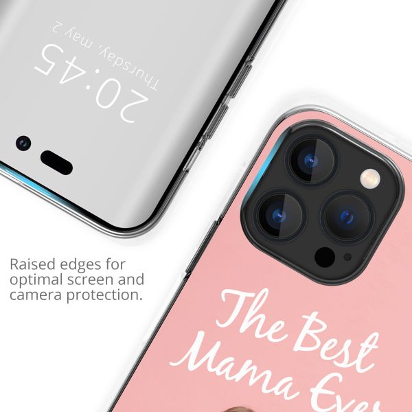 Ontwerp je eigen Apple iPhone 14 Pro Max gel hoesje - Transparant