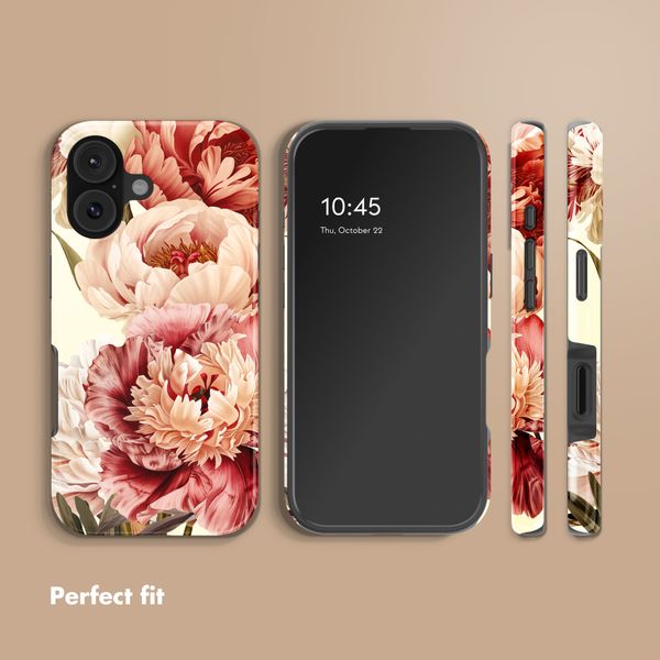 Selencia Vivid Back Cover with MagSafe Apple iPhone 17 - Vintage Peony