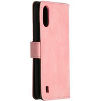 imoshion Luxe Bookcase Samsung Galaxy A01 - Roze