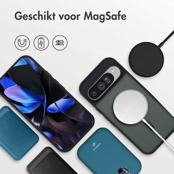imoshion Color Guard Backcover met MagSafe Google Pixel 9 / 9 Pro / 10 / 10 Pro - Zwart