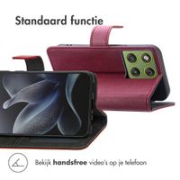 imoshion Luxe Bookcase Motorola Edge 70 - Bordeaux