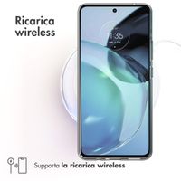 Accezz Clear Backcover Motorola Moto G72 - Transparant