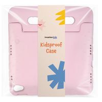 imoshion Kids-Proof Back Cover with Handle Apple iPad 11 (2025) 11 inch A16 / iPad 10 (2022) 10.9 inch - Light Pink