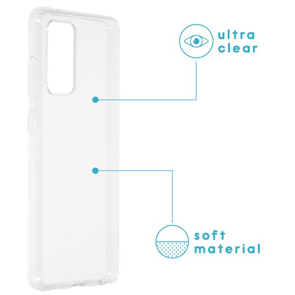 imoshion Softcase Backcover Samsung Galaxy A72 - Transparant