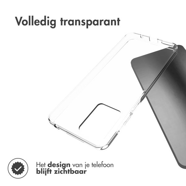 Accezz Clear Backcover Motorola Moto G14 - Transparant