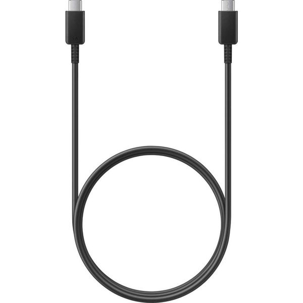 Samsung USB-C naar USB-C kabel 5A Samsung Galaxy A32 (5G) - 1 meter - Zwart