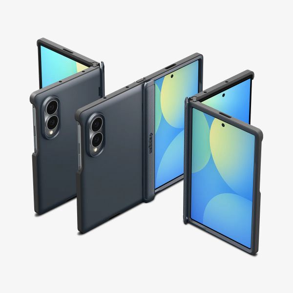 Spigen Slim Armor Backcover MagSafe Samsung Galaxy Z Fold 8 - Metal Slate
