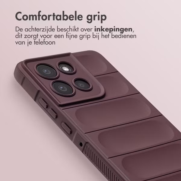 imoshion EasyGrip Backcover Motorola Moto G86 - Aubergine