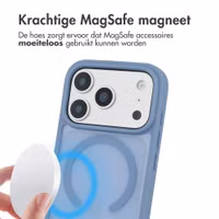 imoshion Color Guard Backcover met MagSafe Apple iPhone 17 Pro Max - Lichtblauw