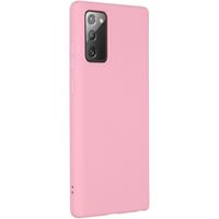 imoshion Color Backcover Samsung Galaxy Note 20 - Roze