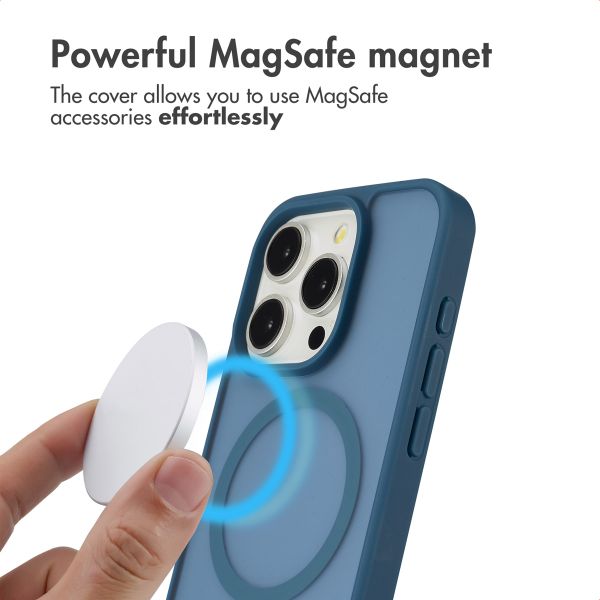 imoshion Colour Guard Back Cover with MagSafe Apple iPhone 15 Pro - Dark Blue