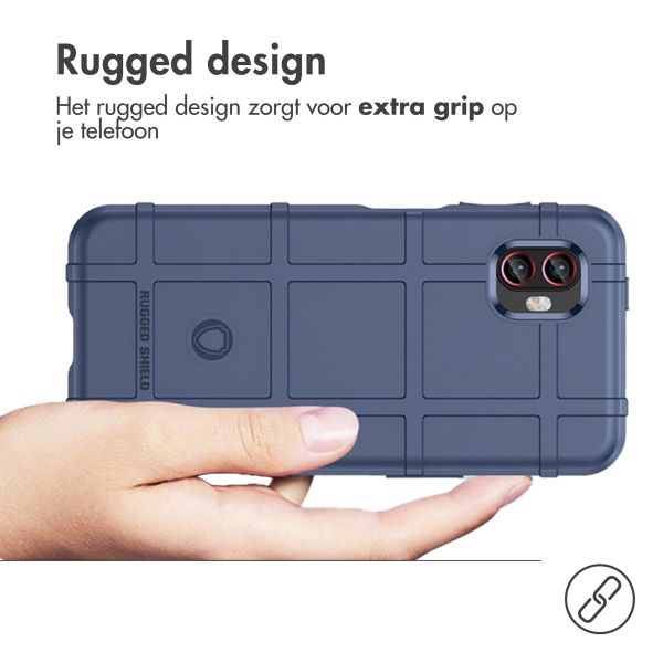 imoshion Rugged Shield Backcover Samsung Galaxy Xcover 6 Pro - Donkerblauw