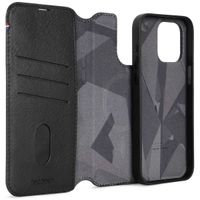 Decoded 2 in 1 Leather Detachable Wallet Apple iPhone 15 Pro Max - Zwart