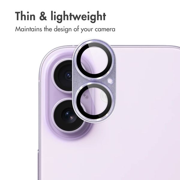 imoshion Camera Protector Glass 2-pack Apple iPhone 17 - Lavender