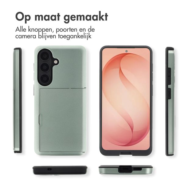imoshion Backcover met pasjeshouder Samsung Galaxy S26 Plus - Groen